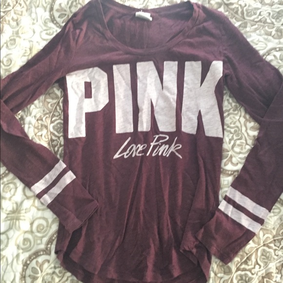 PINK Victoria's Secret Tops - Pink ladies xs long sleeve
